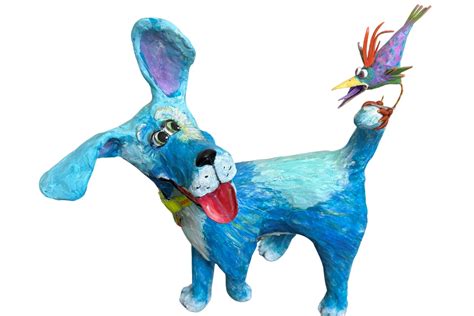 W-MM393 Four Legged Friend Paper Mache with Joyce Curvin - Dunedin Fine ...