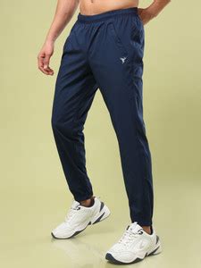 TECHNOSPORT Solid Men Blue Track Pants - Buy TECHNOSPORT Solid Men Blue ...