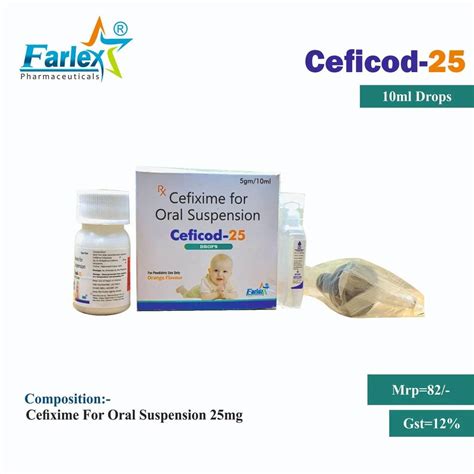 Pharmaceutical Oral Suspension - Amoxycillin 80mg+potassium Clavulanate ...