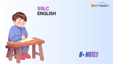 SSLC English - D+ Module - All Lessons
