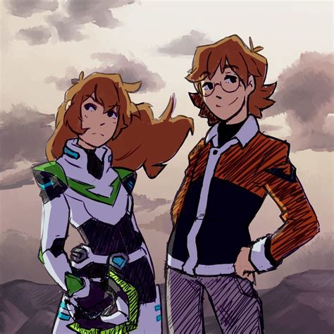 Pidge (Katie Holt) the Green Paladin and Matt Holt from Voltron ...