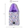 Fareto Baby Cotton Sleeping Bag Cum Carry Bag for 0-6 Months (Purple ...