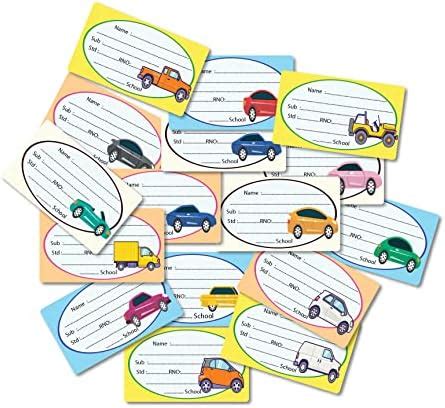 SYNC Avengers Name Slips for School Notebook 35 Pieces Superhero Labels ...