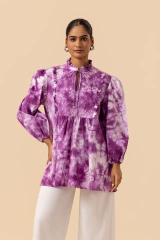Buy tie-dye and casual shirts for women online - Naseebo