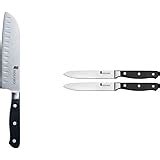 Buy AGARO Grand 17Pcs Kitchen Knife Set with Acrylic Stand, High Carbon ...