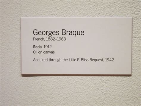 Art Exhibit Labels