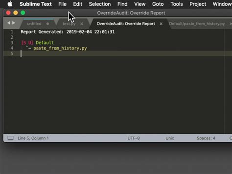 Sublime File Compare 的图像结果