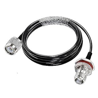 NETBOON Low Loss HLF 200 Cable with TNC Male to TNC Female Jack Coaxial ...