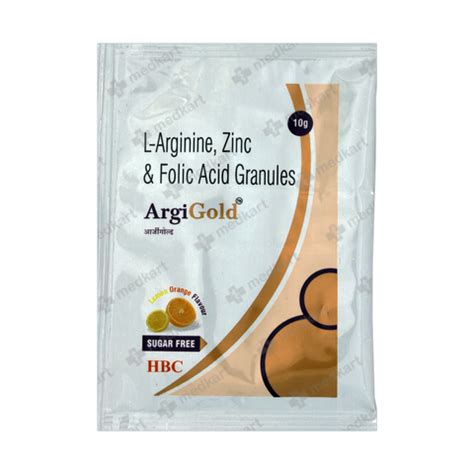 ARG 9 GRANULES SACHET 5 GM : View Price, Combination and Alternatives ...