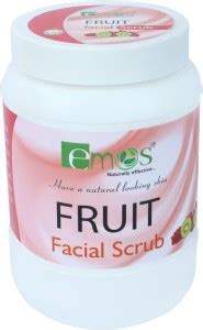 emos naturally effective have a natural looking skin fruit facial scrub ...
