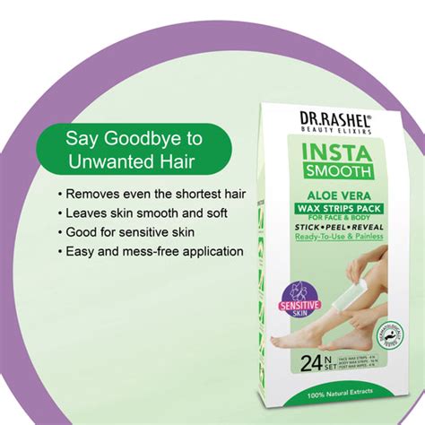 Buy Best Ready To Use Wax Strips at Dr. Rashel – Dr.Rashel