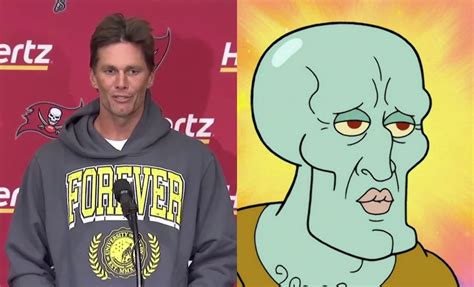 Squidward Handsome Face