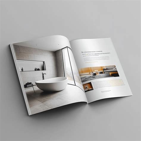 Advertising brochures template presenting company product | Premium AI ...