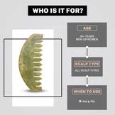 Jade Comb - hairfall reduction, shine & strength – House Of Beauty India