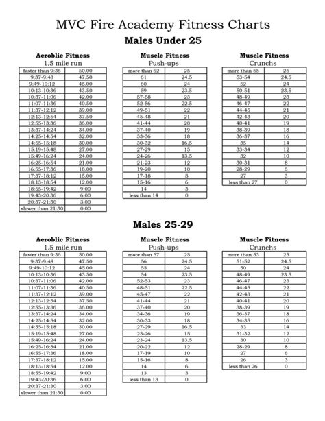 Exercise Workout Chart 的图像结果