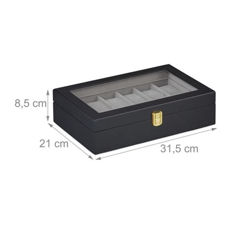 Buy Watch Box with 12 Compartments HERE