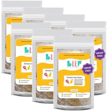 BLEP Chicken Zucchini Pawer Complete Meal for Adult & Puppy|Natural ...