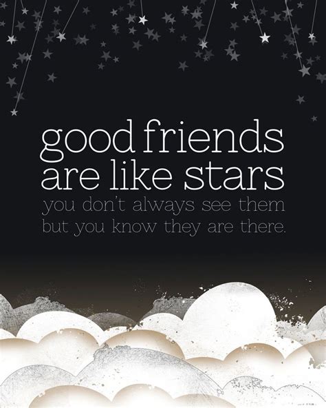 Good Friends are Like Stars 8x10 Print by tuckerreece on Etsy. $20.00 ...
