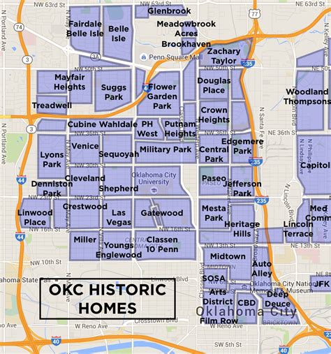 17 OKC Maps ideas | okc map, okc, oklahoma city