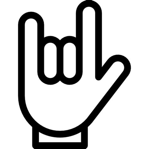 Heavy Metal - Free gestures icons