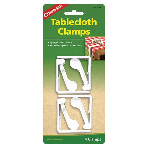 Coghlan's Deluxe Tablecloth Clamps | Sherper's