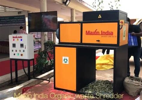 Organic shredder Machine - Organic Waste Shredding Machine Manufacturer ...