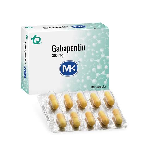 Gabapentin 300 Mg Mk Caja X 30 Cápsulas. - Farmaexpress