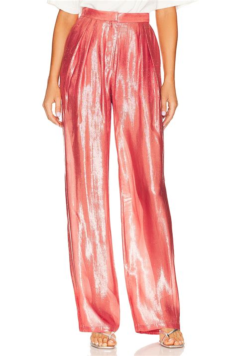 IRO Resa Pants in Living Coral | REVOLVE