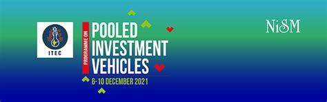 E-ITEC Programme on "Pooled Investment Vehicles"| 6-10 December 2021 ...