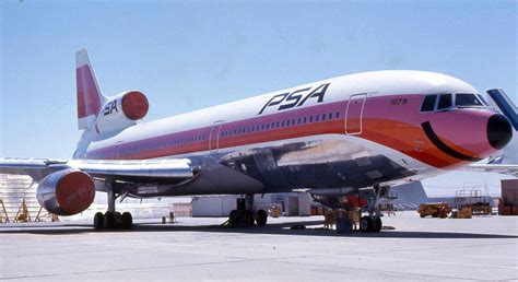 PSA L-1011 Tristar | Airlines, Lockheed, Vintage aircraft