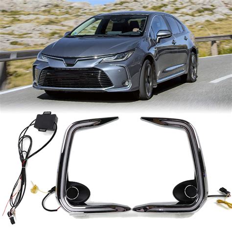 Buy Dreamseek LED DRL Day Light for Toyota Corolla 2019+ Daytime ...