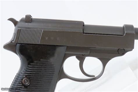 WORLD WAR II 3rd Reich German SPREEWERKE cyq Code P.38 Semi-Auto C&R ...