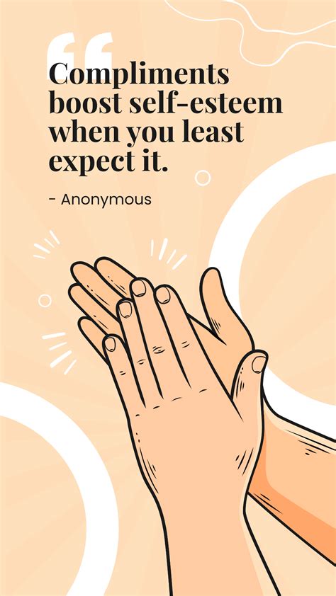 Compliment Quote WhatsApp Post Template