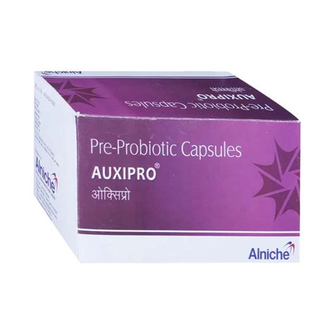 Buy Auxipro Strip Of 10 Capsules Online & Save Up to 24% at PharmEasy