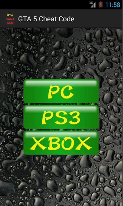 Cheats Code For GTA 5 - App on Amazon Appstore