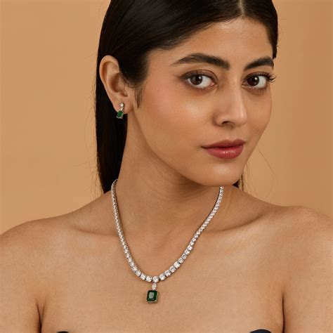 Zircon Necklace 181171