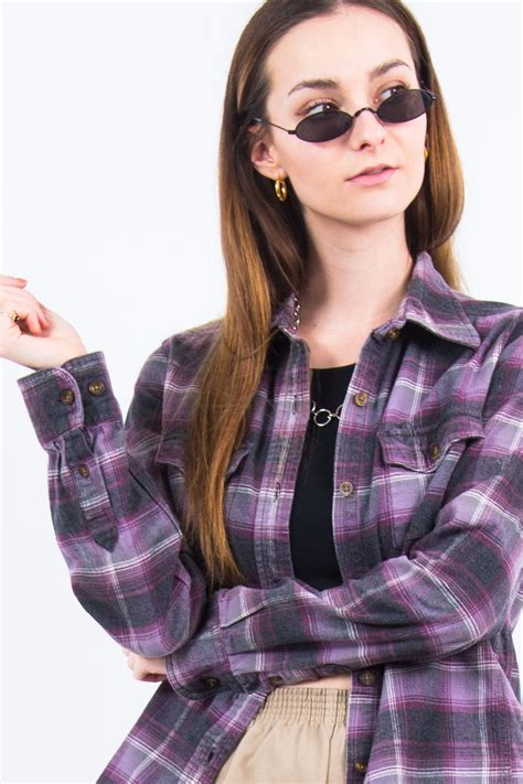 Carhartt Purple Flannel Shirt | THE VINTAGE SCENE – The Vintage Scene