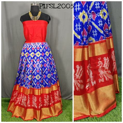 Buy Ikat Silk Lehenga in Special Designs Online in India - Etsy