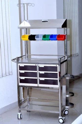 Hospital Trolley And Crash Cart - Crash Cart Trolley Manufacturer from ...
