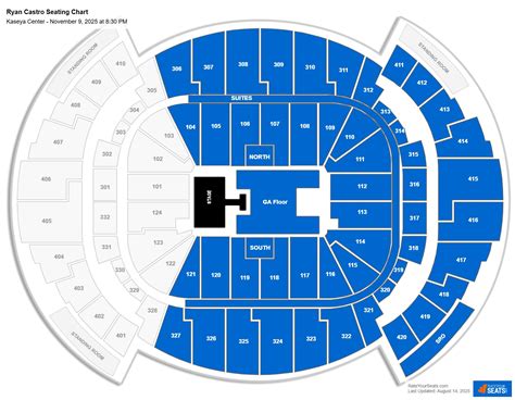 Kaseya Center Concert Seating Chart - RateYourSeats.com