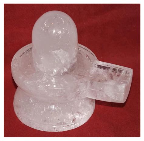 Buy Benares Souvenirs Certified Big Sizes Sphatik Shivling for Home ...