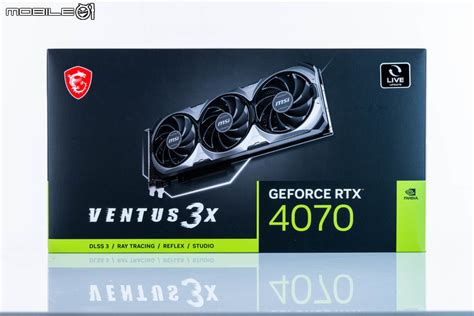 微星 GeForce RTX 4070 Ventus 3X 12GB 顯示卡實測 以官方建議售價提供三風扇客製化選擇 - Mobile01