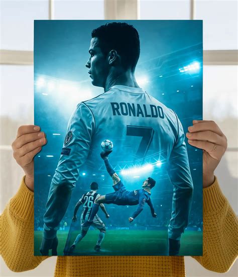 Cristiano Ronaldo Iconic Bicycle Kick Poster | Everanta