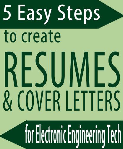 5 Easy Steps to Create Resumes & Cover Letters for EET / Electronic ...