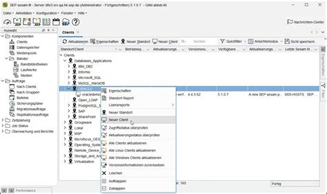 SEP sesam Konfiguration - Erste Schritte - SEPsesam