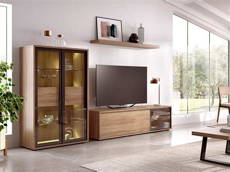Mueble salón moderno DUO-37 - ilumueble