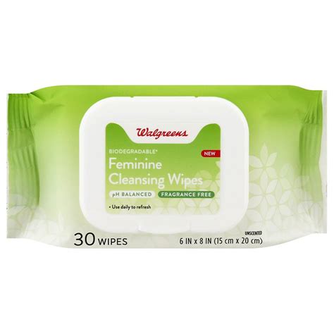Walgreens Disposable Feminine Wipes | Walgreens