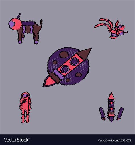 Space Technology Vector 的图像结果