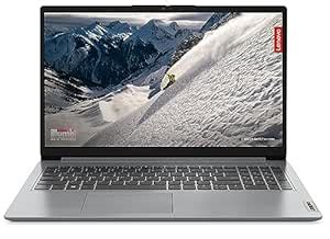 Lenovo IdeaPad 1 AMD Athlon Silver 7120U 15.6" HD Thin and Light Laptop ...