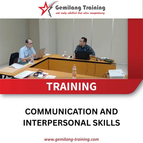 TRAINING COMMUNICATION AND INTERPERSONAL SKILLS - Gemilang Training